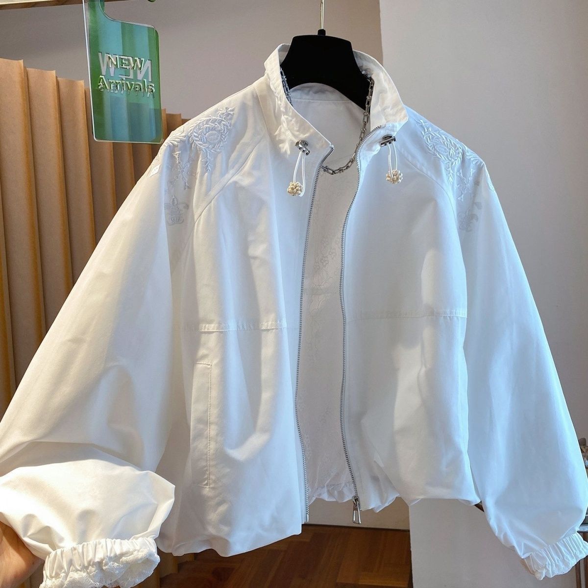 Crew Clothing Summer Jacket - Moda Güneş Koruyucu Ceket Kadın 2026