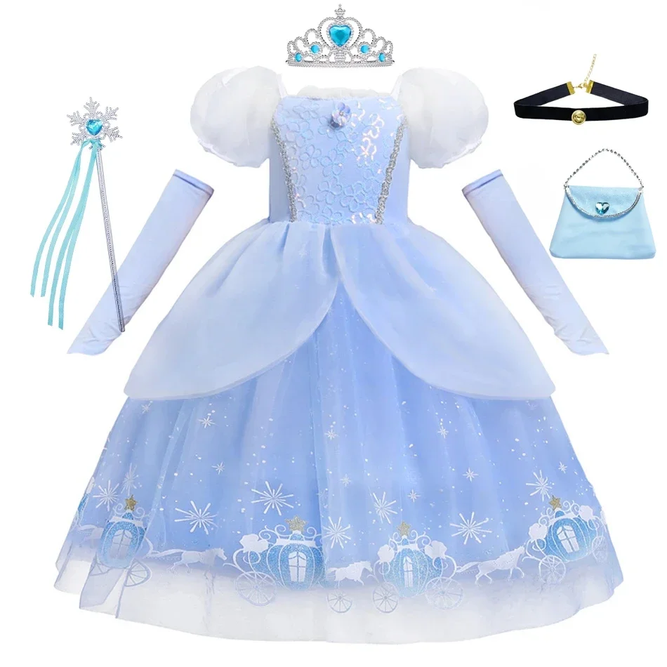 Summer Clothing Kids - Külkedisi Prenses Cosplay Elbise Kız Çocuklar