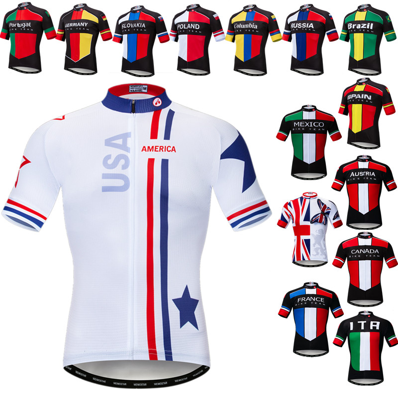Summer Clothing Uk Men - Weimostar ABD bisiklet forması erkekler profesyonel