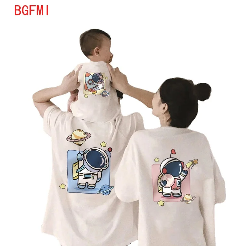 Summer Clothing Looks - 2-12y yaz ebeveyn-çocuk t-shirt Casual çocuk