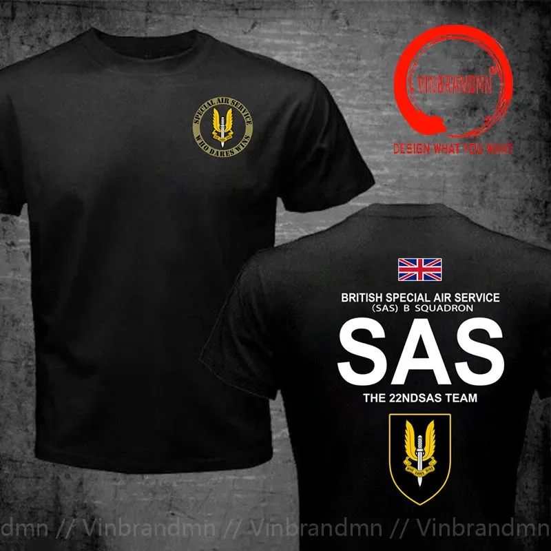 Summer Clothing Uk Men - İngiliz Özel Hava Servisi erkek T-Shirt