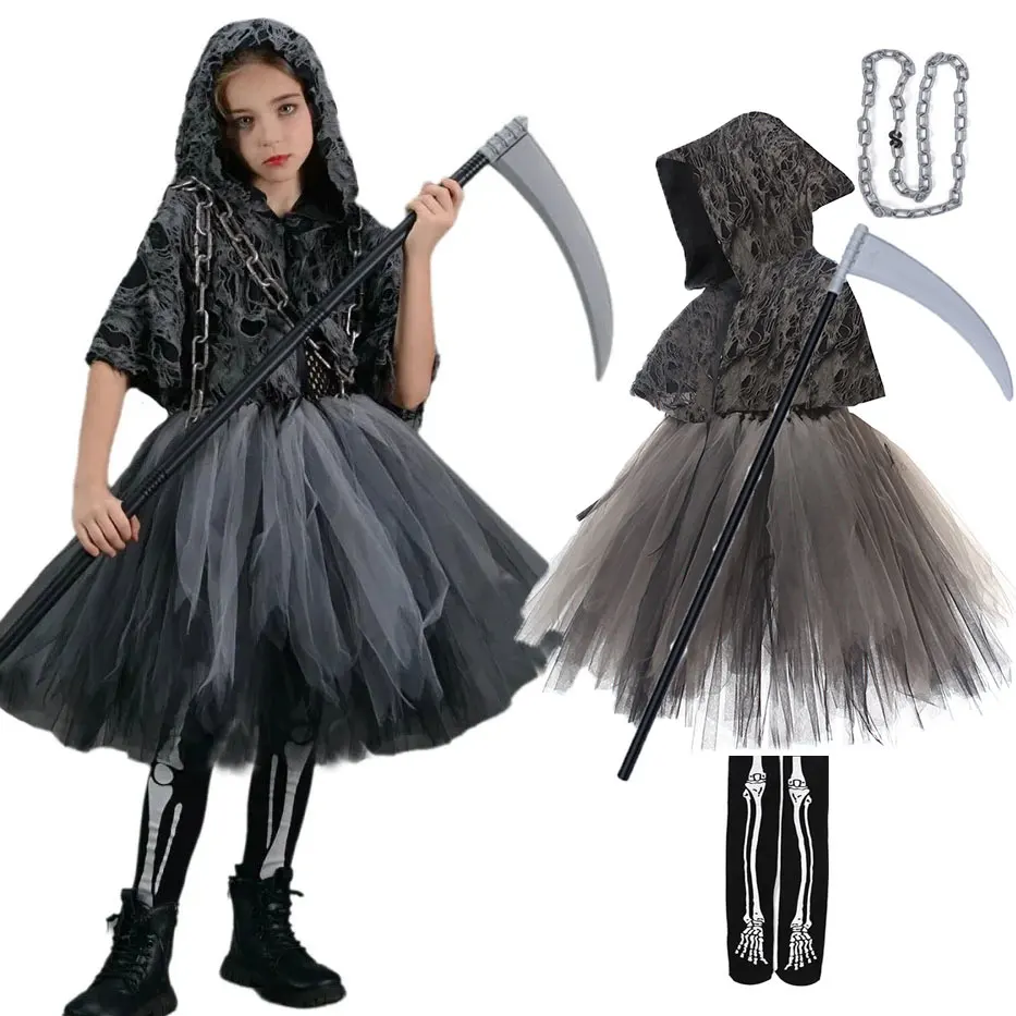 Summer Vacation Clothing Men - Çocuklar Cadılar Bayramı Cosplay Korkunç Ölüm