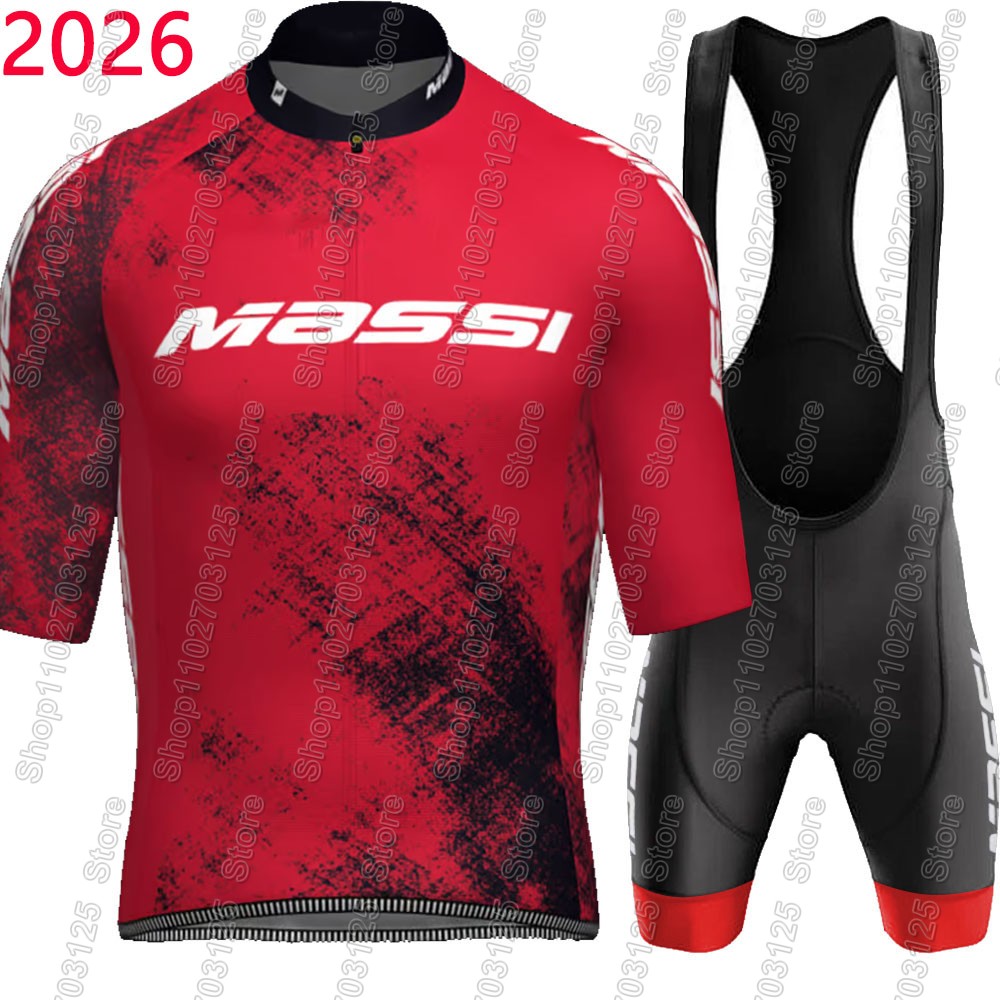Summer Clothing In Spanish - Massi 2026 Takım Bisiklet Forması Seti