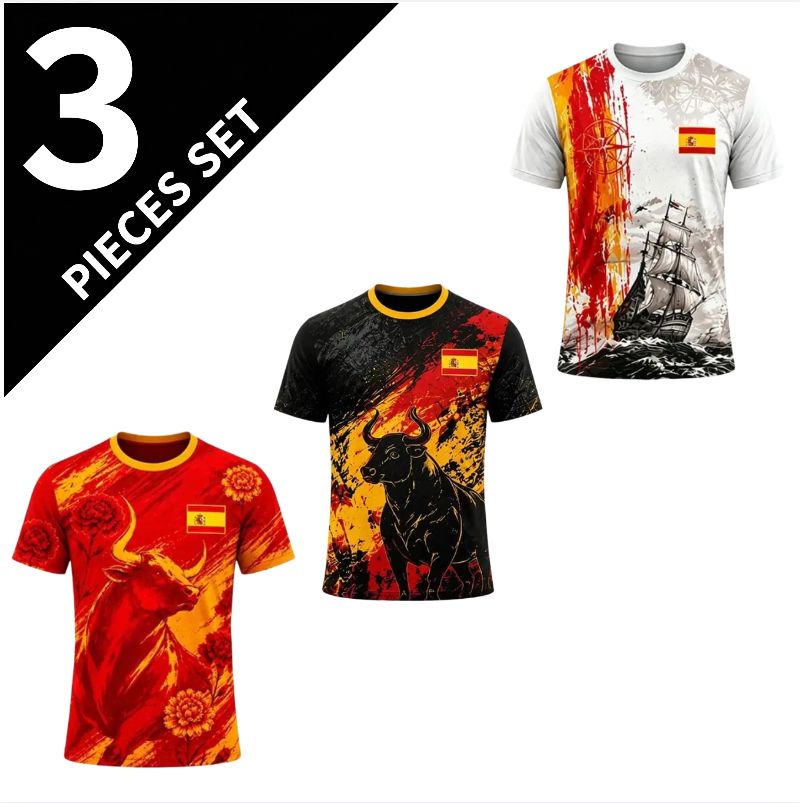 Summer Clothing In Spanish - 2026 Yeni Stil İspanyol Erkek Spor