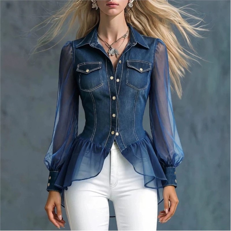 Summer Clothing Kids - Yeni Bayan Bluzlar İlkbahar Sonbahar Rahat