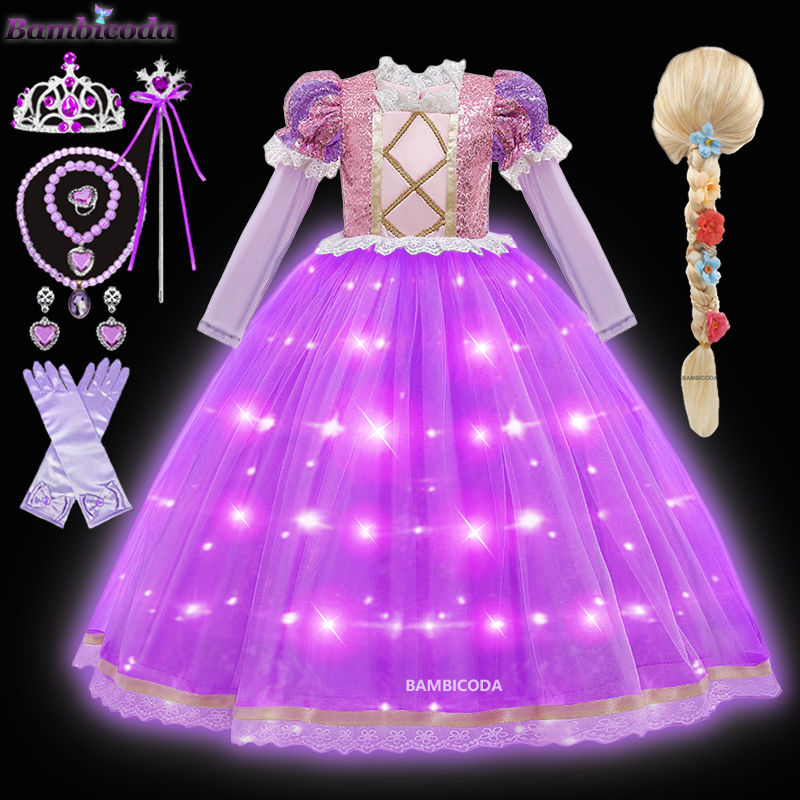 Prenses Rapunzel LED Işıklı El - Summer Clothing Kids incelemesi ve fiyatı