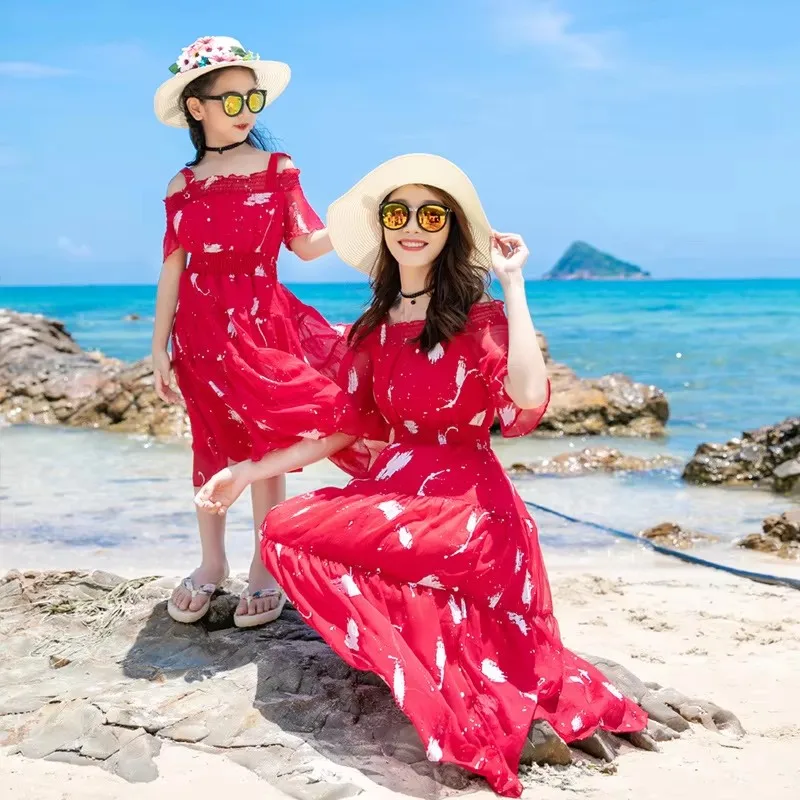 Tatil Tatil Görünümü Aile Eşle - Summer Clothing Looks incelemesi ve fiyatı