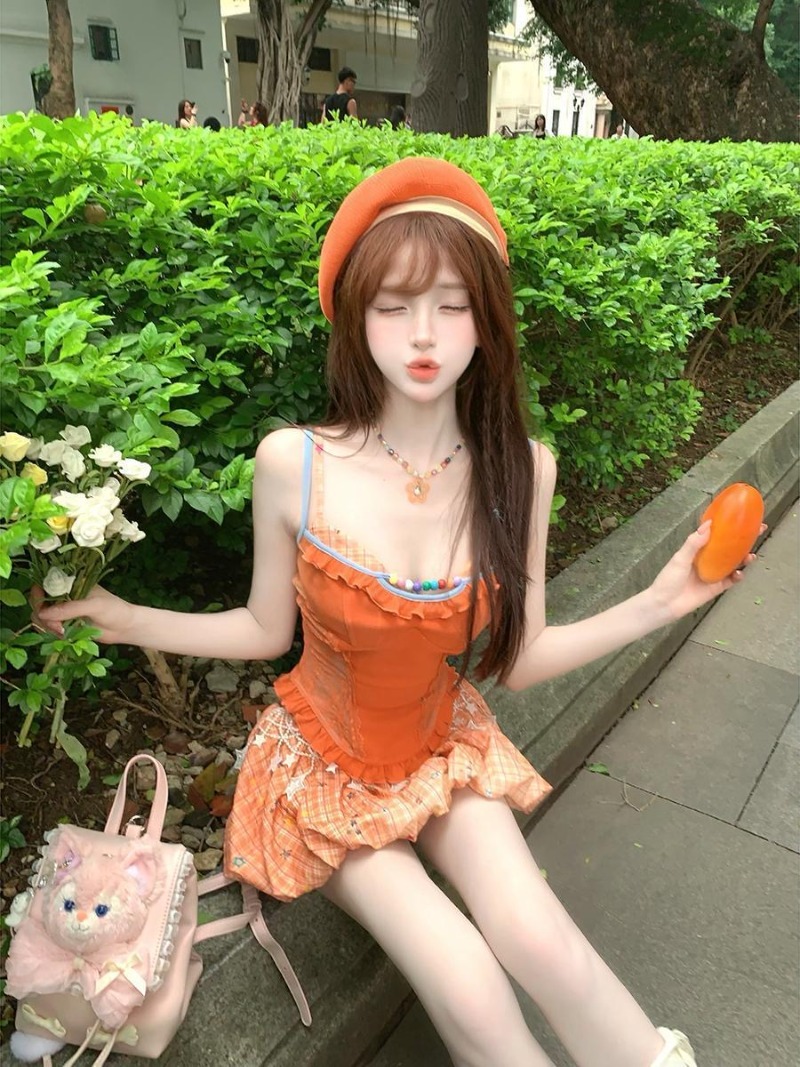 Yaz Yeni Turuncu Dopamin Tatlı - Summer Clothing Kids incelemesi ve fiyatı