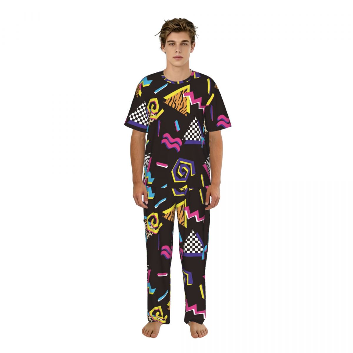 Erkek Pijama Takımı Kısa Kollu - Summer Clothing Styles Men incelemesi ve fiyatı