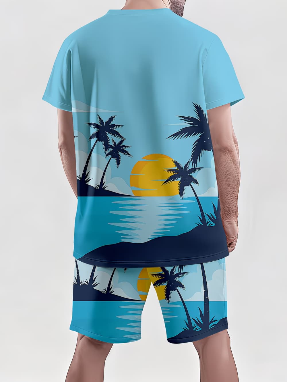 2026 Erkek 2 Parça Takım Hawai - Beach Shirt Hawaiian incelemesi ve fiyatı