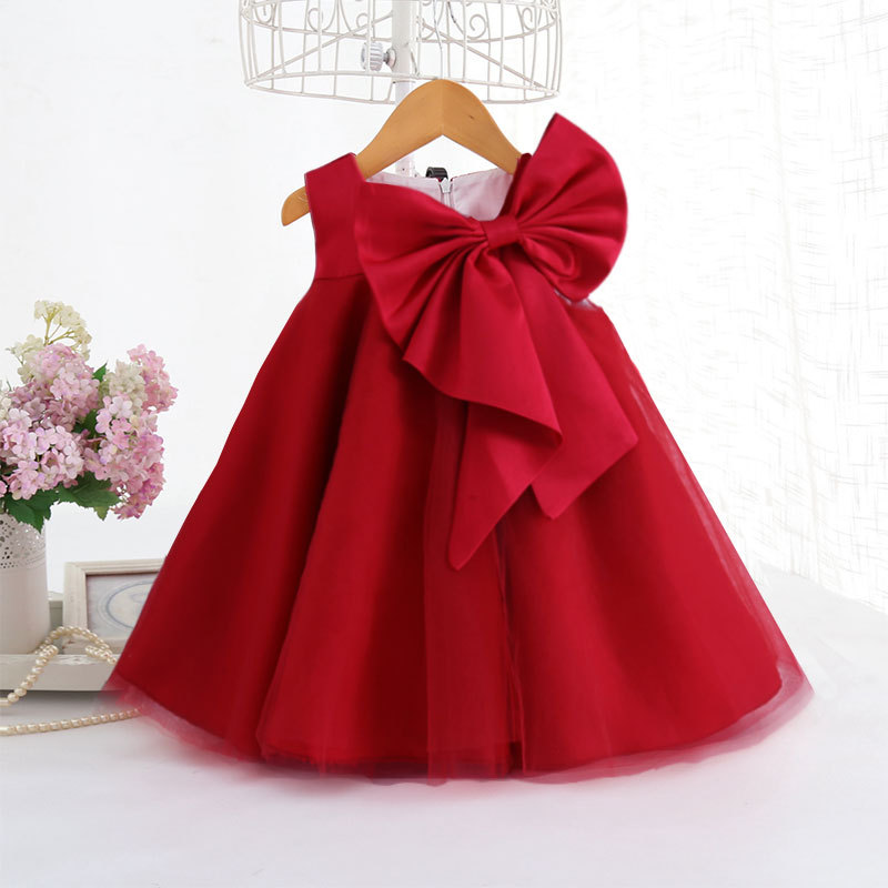 Yaz Büyük Yay Bebek Kız Elbise - Summer Clothing Kids incelemesi ve fiyatı