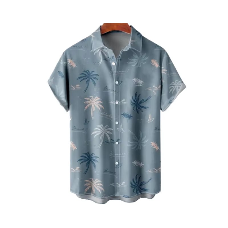 Hawaii 3D yağlı boya tarzı göm - Summer Vacation Clothing Men incelemesi ve fiyatı