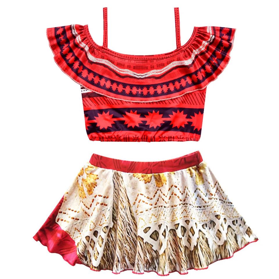 Yaz Peri Prenses Moana Cosplay - Summer Clothing Kids incelemesi ve fiyatı