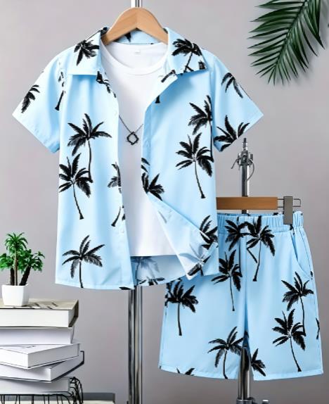 Hawai Tropikal Bitki Desenli E - Beach Shirt Hawaiian incelemesi ve fiyatı