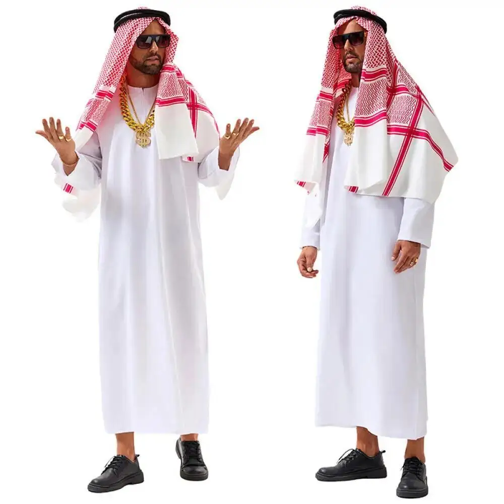 Arap Dubai Kostümü BAE Şeyh Co - Summer Vacation Clothing Men incelemesi ve fiyatı