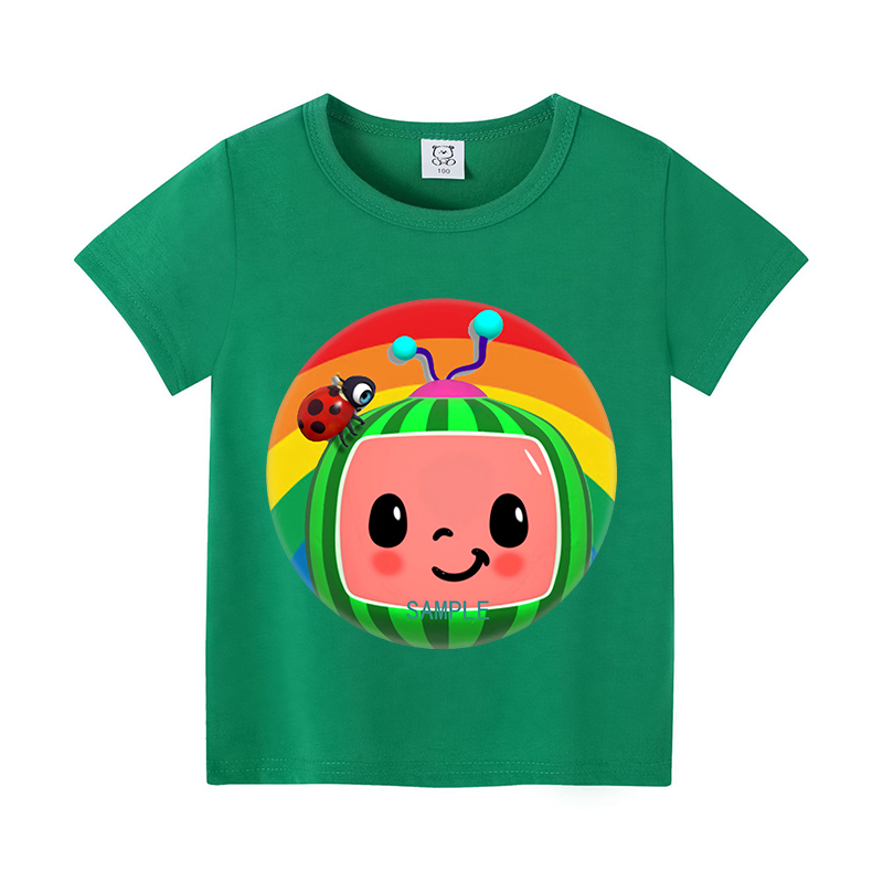 Cocomelons Bebek T-Shirt Anime - Summer Clothing Girl incelemesi ve fiyatı
