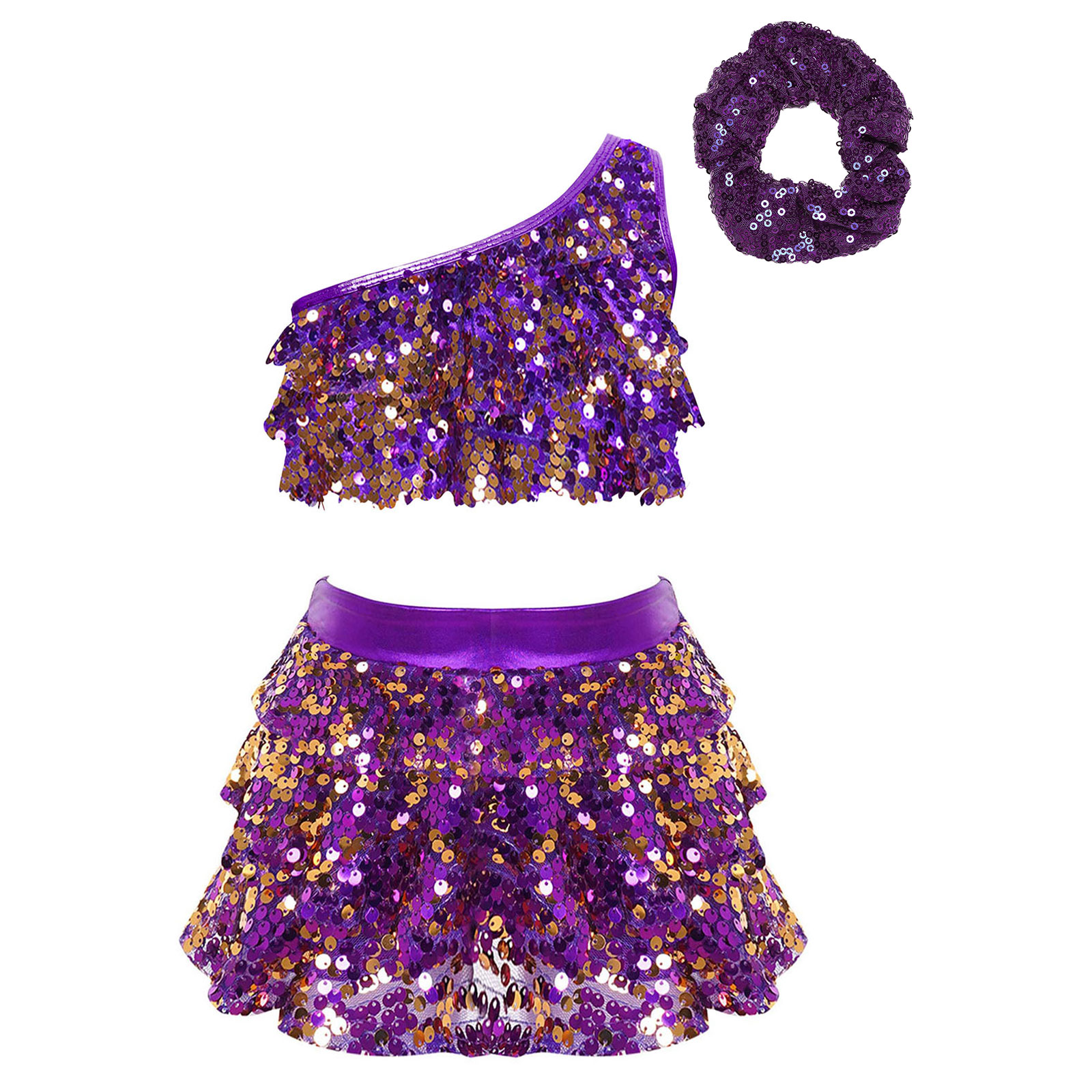 Çocuk Kız Parlak Pul Latin Caz - Summer Clothing Kids incelemesi ve fiyatı