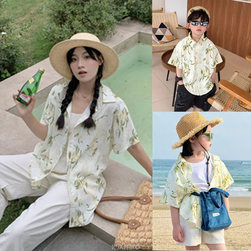 2025 Plaj Aile Eşleşen Kıyafet - Summer Clothing Looks incelemesi ve fiyatı