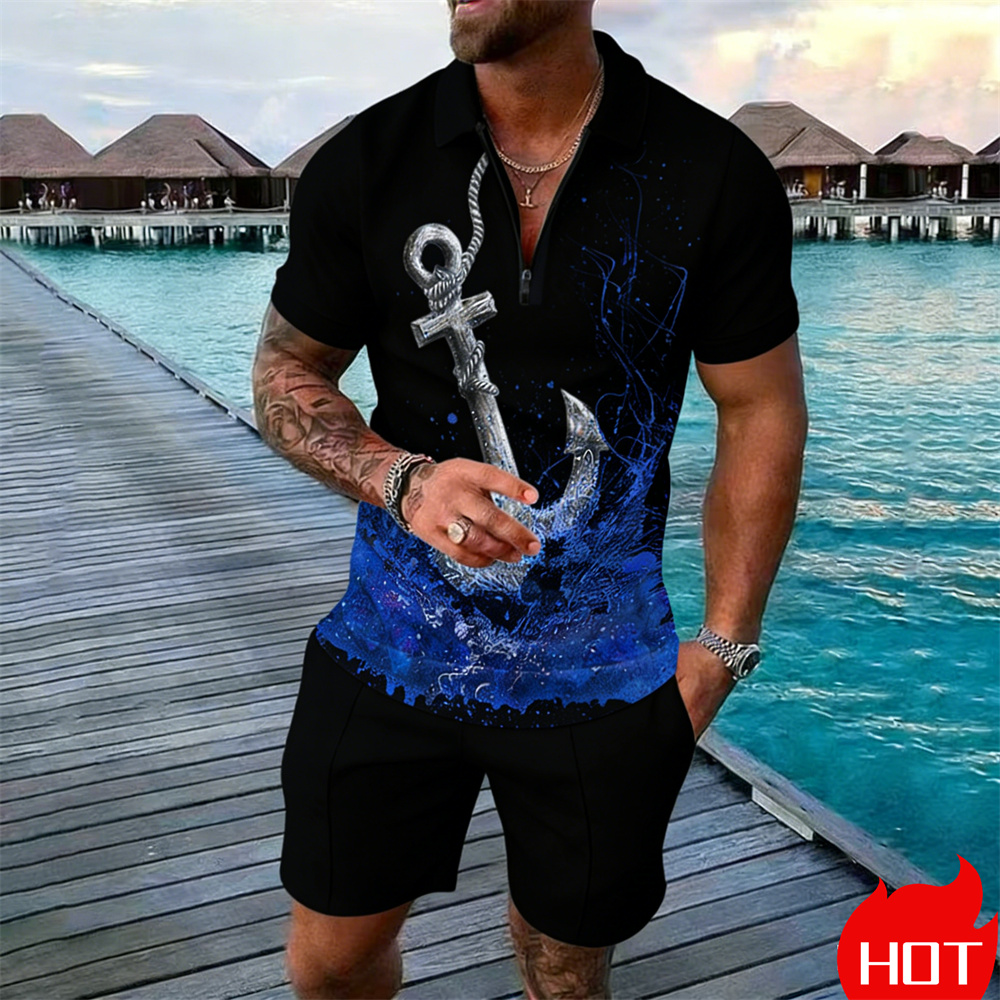 Yazlık erkek polo tişört takım - Summer Vacation Clothing Men incelemesi ve fiyatı