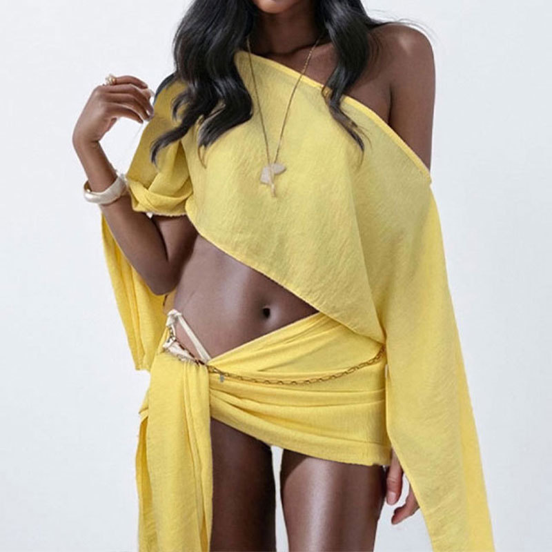 Kadın Iki Adet Setleri Yaz Kır - Summer Clothing Colors incelemesi ve fiyatı